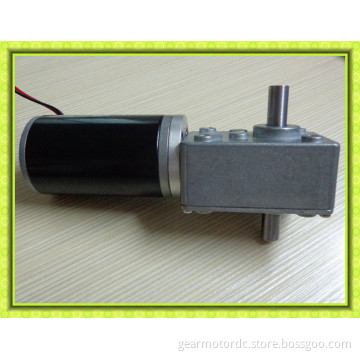 24v 12v dc motor with worm gearbox